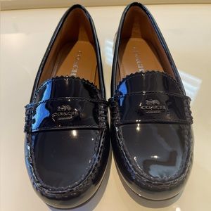 COACH Odette loafer. Black. Size 37 eu